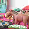 Toys in Oastview by Demelza building