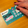 A Demelza Lottery scratch card