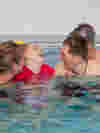 Image of families having fun in the hydropool