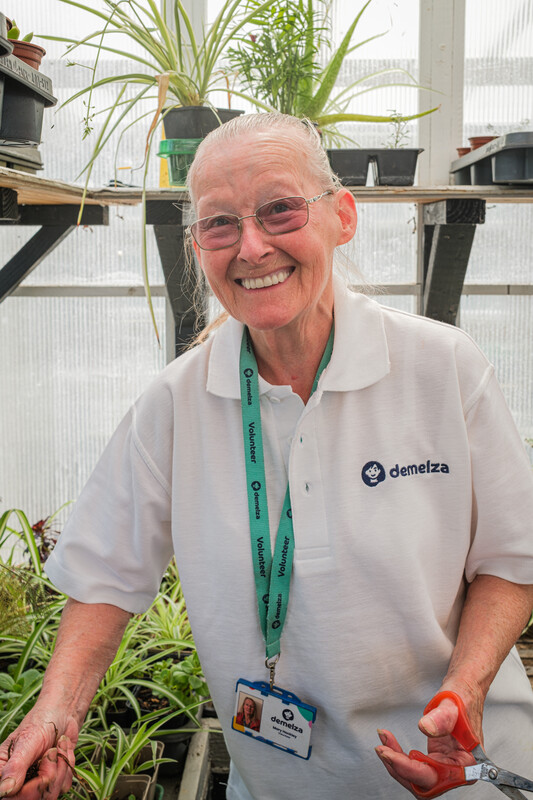 Volunteer Mary In The Gardens