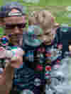 Bubbles in the air at Demelza's Family Fest event